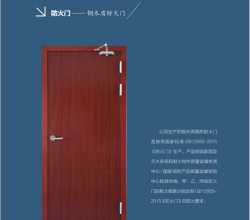湖南防火门-钢木质防火门