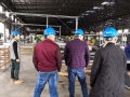 3月30日，常德石门恒美装饰工程有限公司来我工厂考察
